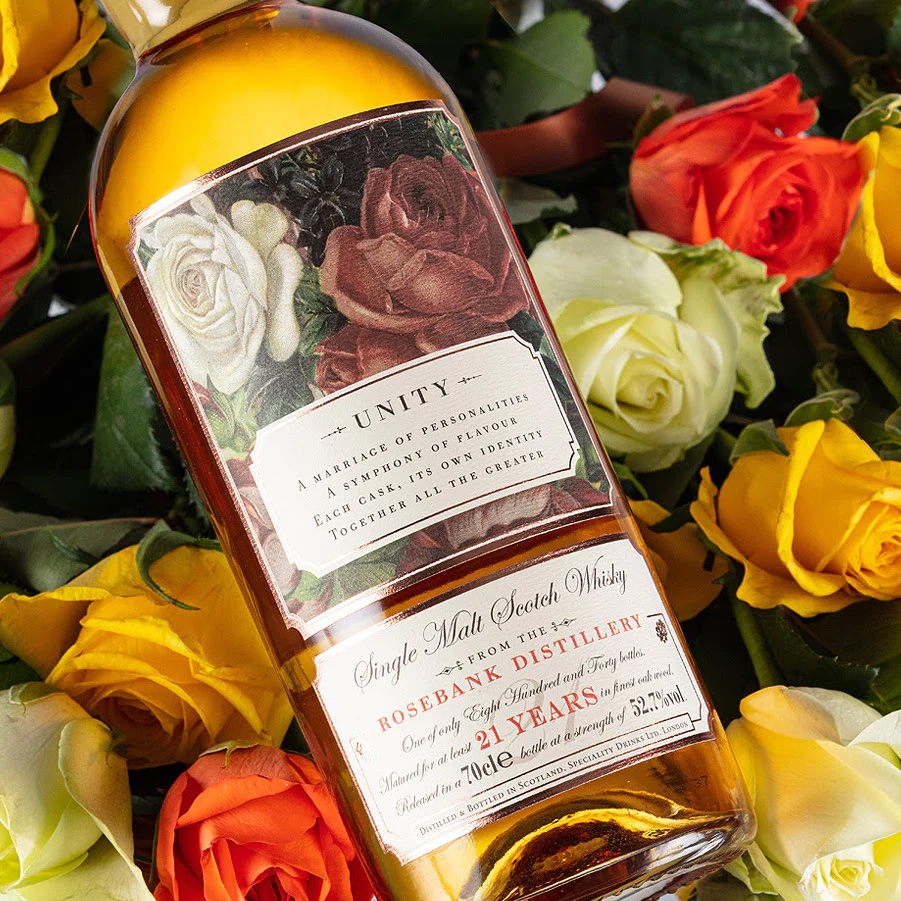 ウイスキー Rosebank The Roses Edition V FASCINATION Rosebank 21 Year Old Speciality Drinks The Roses Edition #5