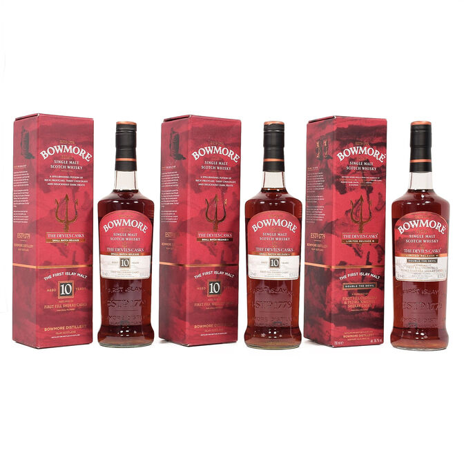 Bowmore Devils Casks Whisky series | bevvy®