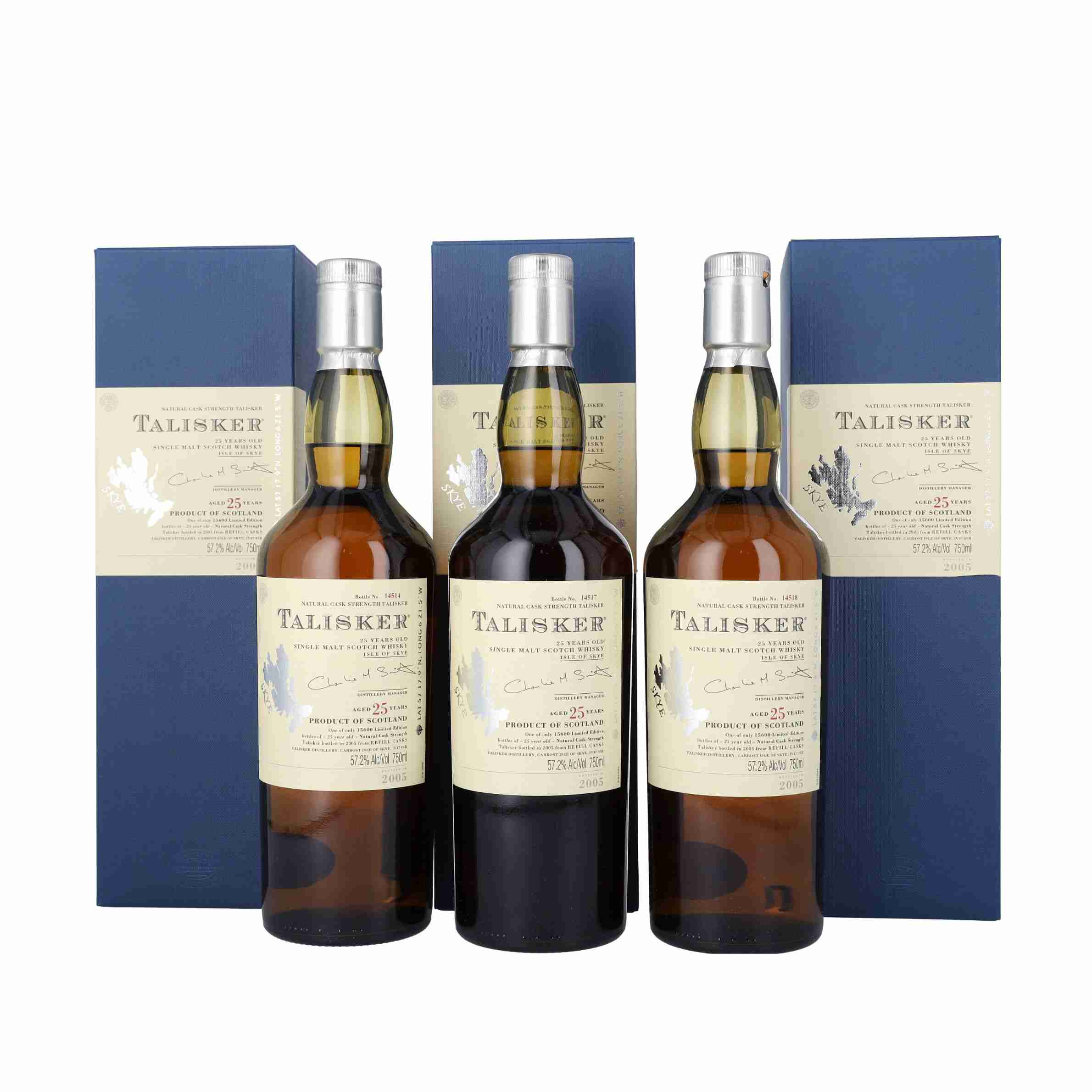 Talisker 25 Year Old Whisky series | bevvy®