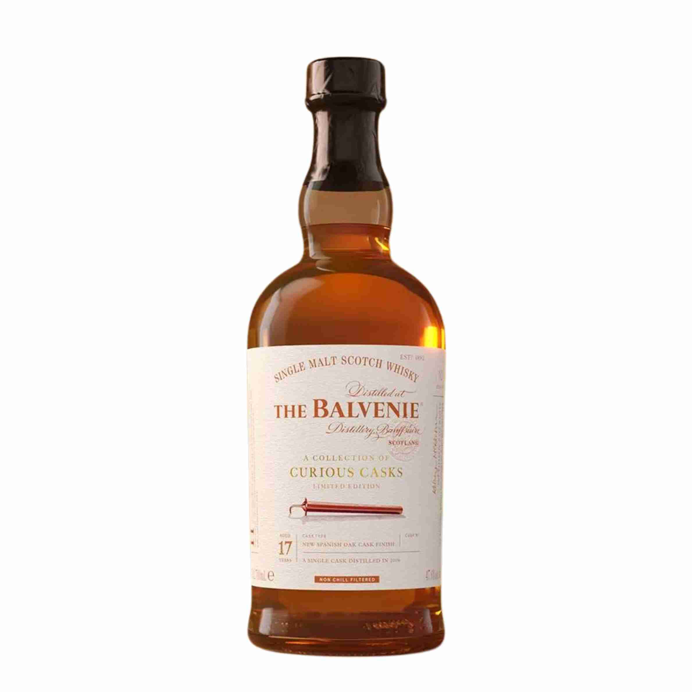 Balvenie 17 Year Old Curious Casks New Spanish Oak Cask