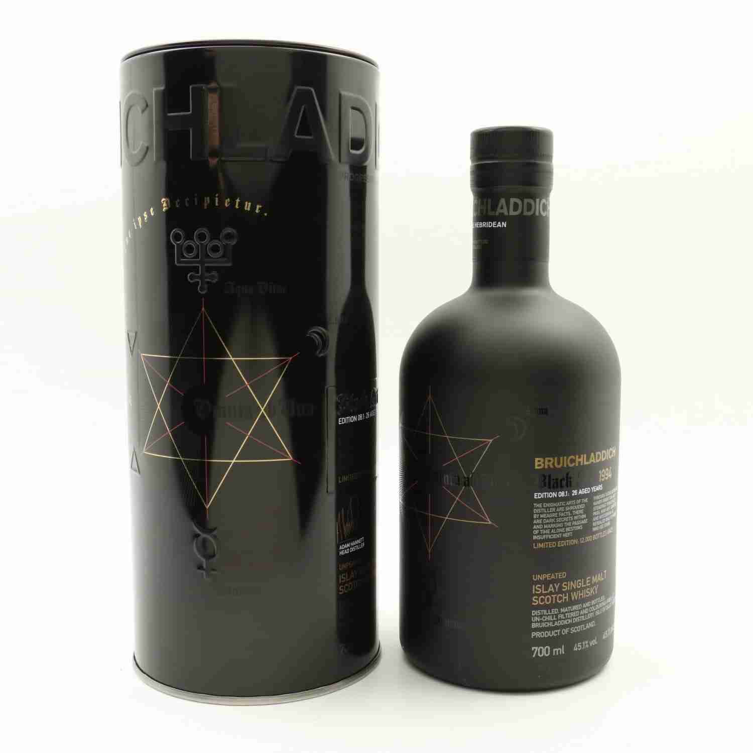 Bruichladdich Black Art Whisky series | bevvy®