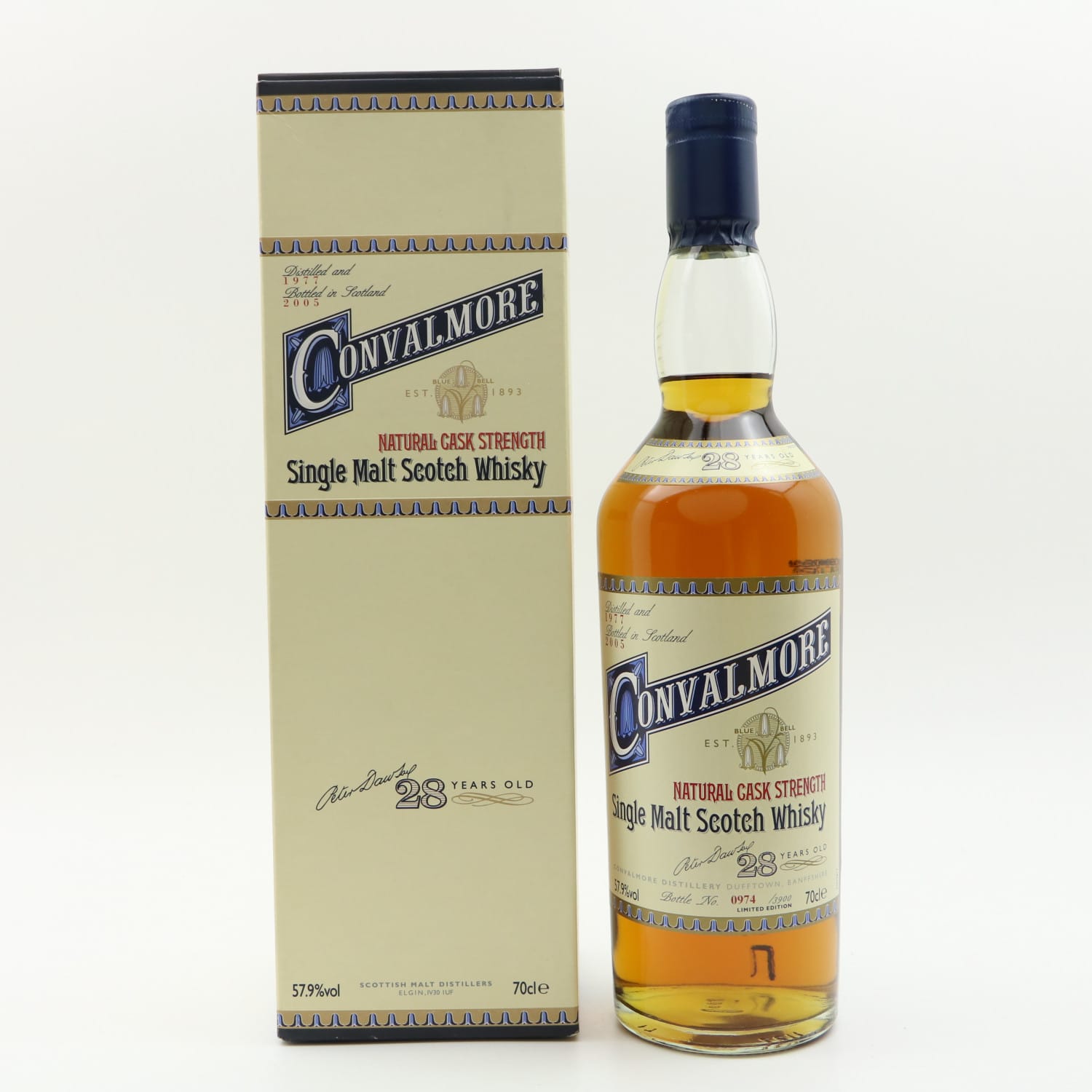 Convalmore 1977 Cask Strength 28 Year Old