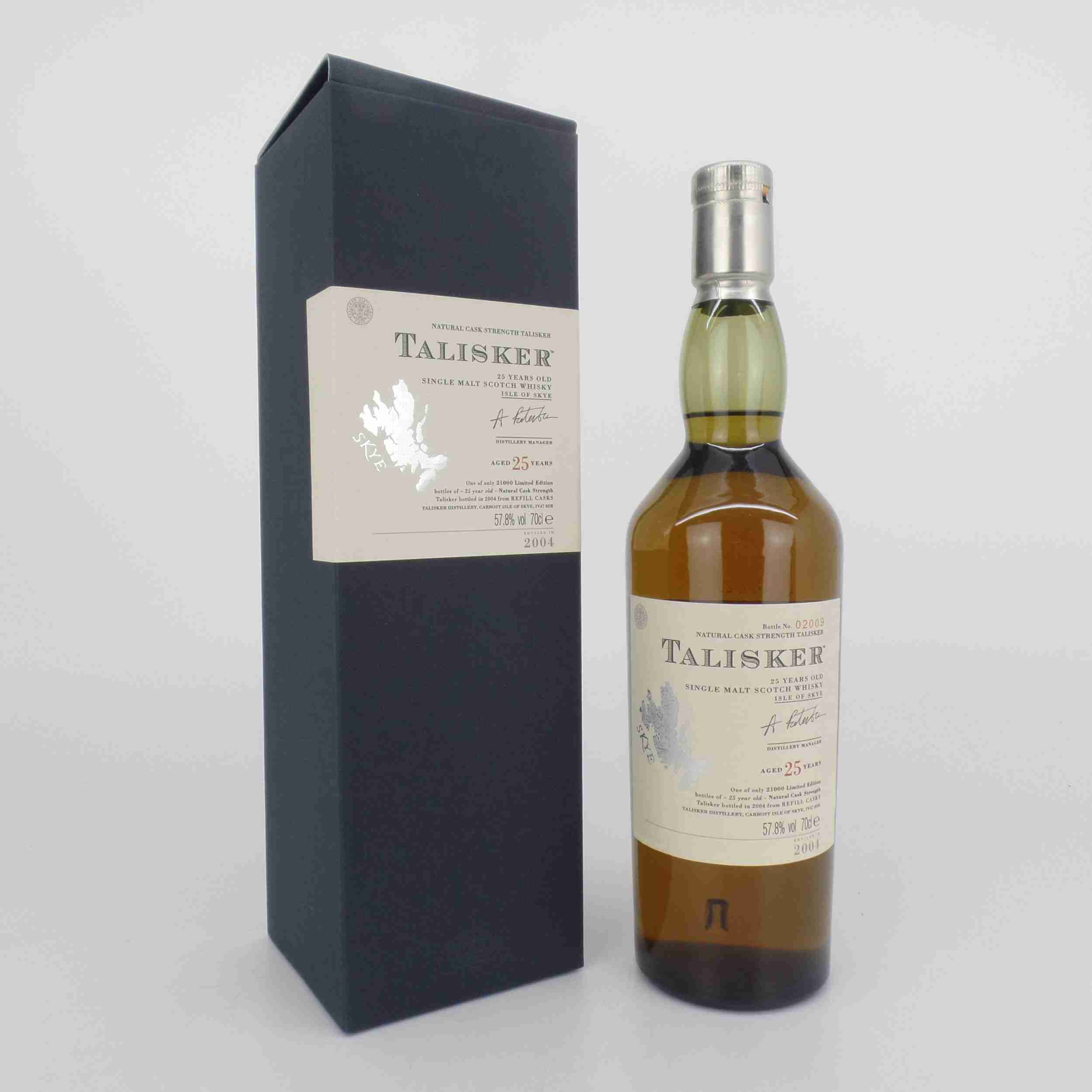 Talisker 25 Year Old Whisky series | bevvy®
