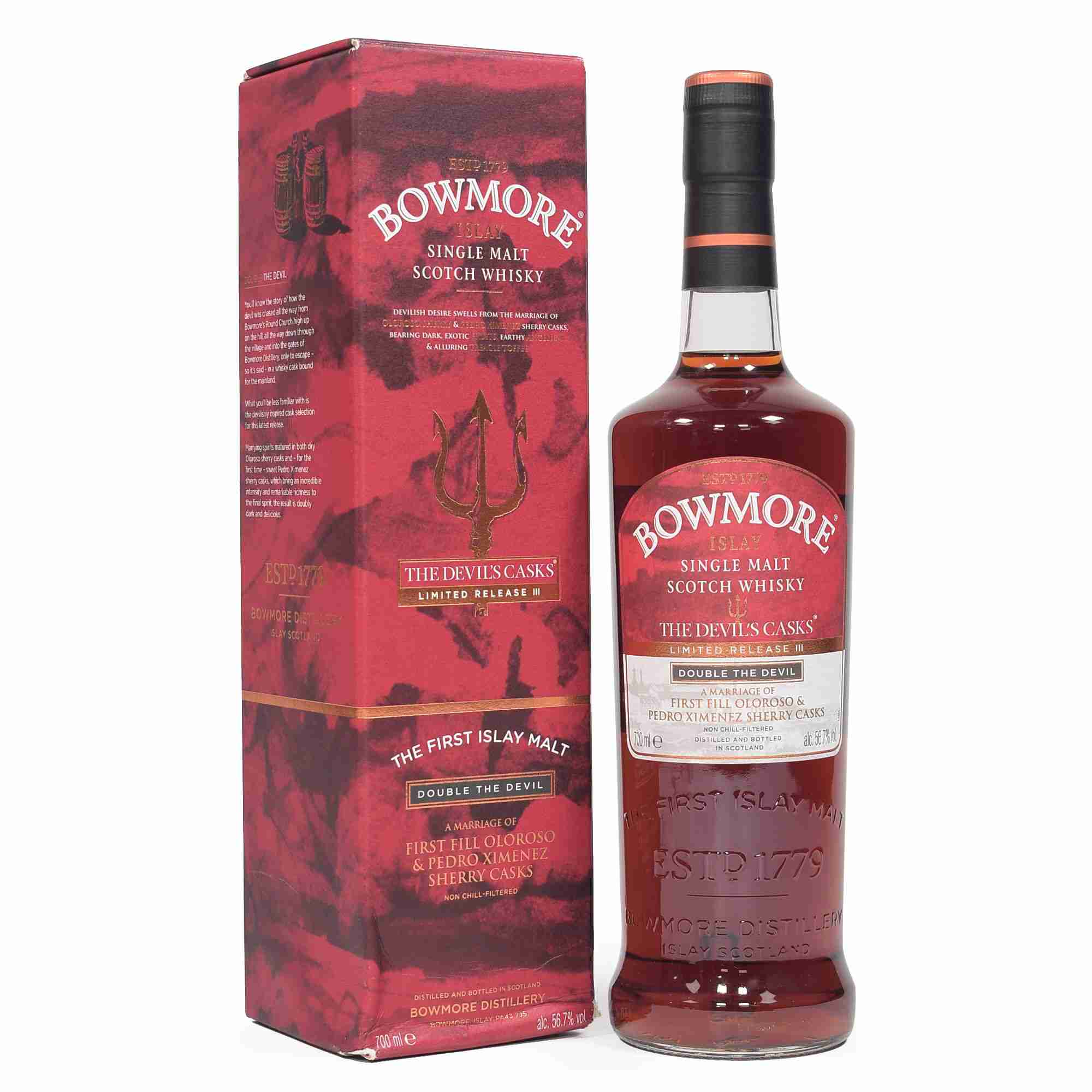 Bowmore Devils Casks Whisky series | bevvy®