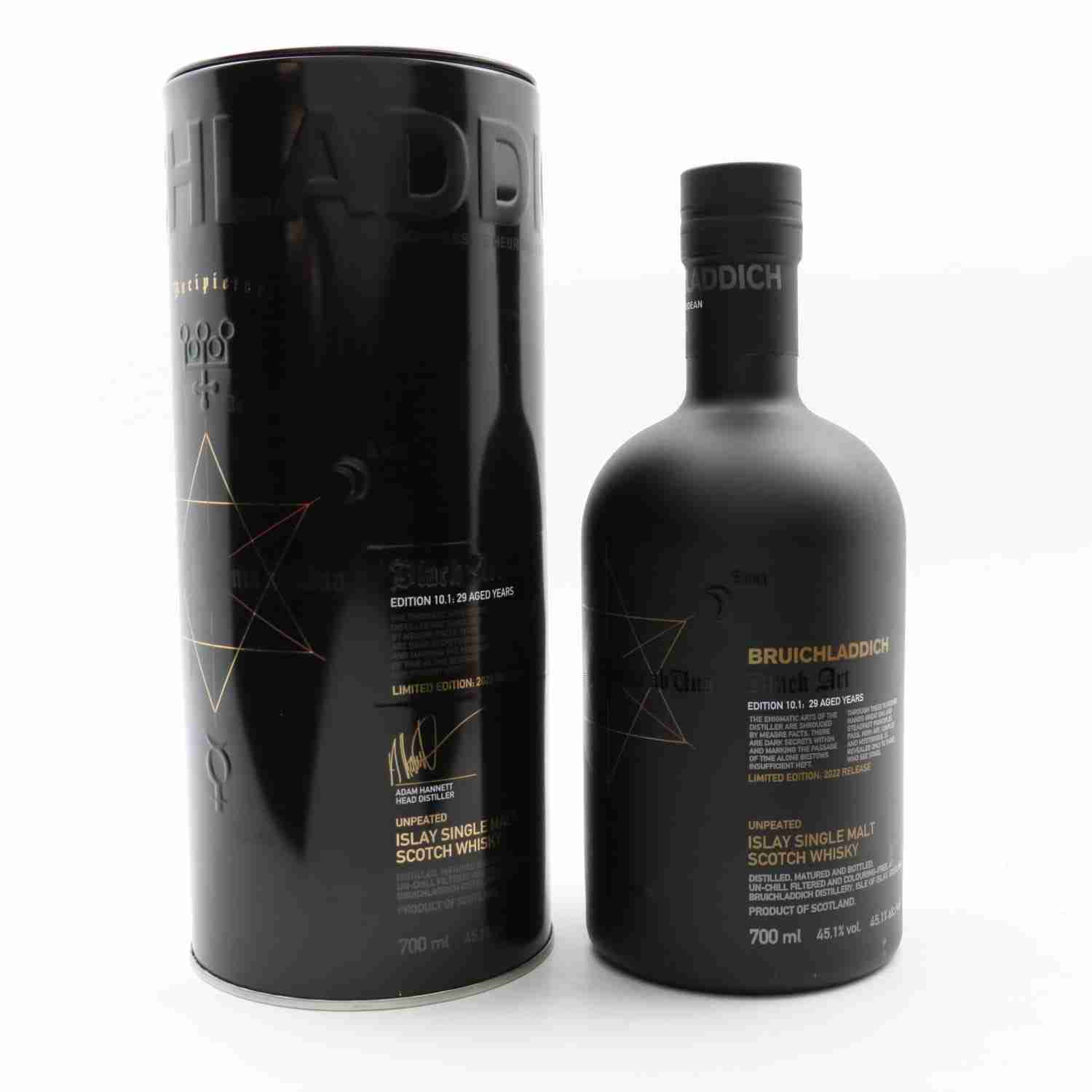 Bruichladdich Black Art Whisky series | bevvy®