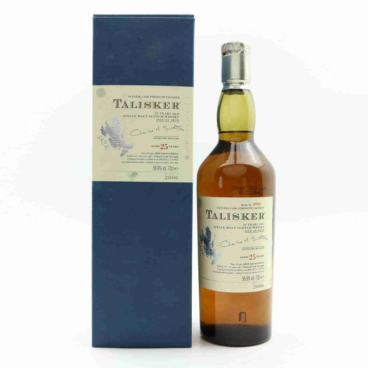 Talisker 25 Year Old Whisky series | bevvy®