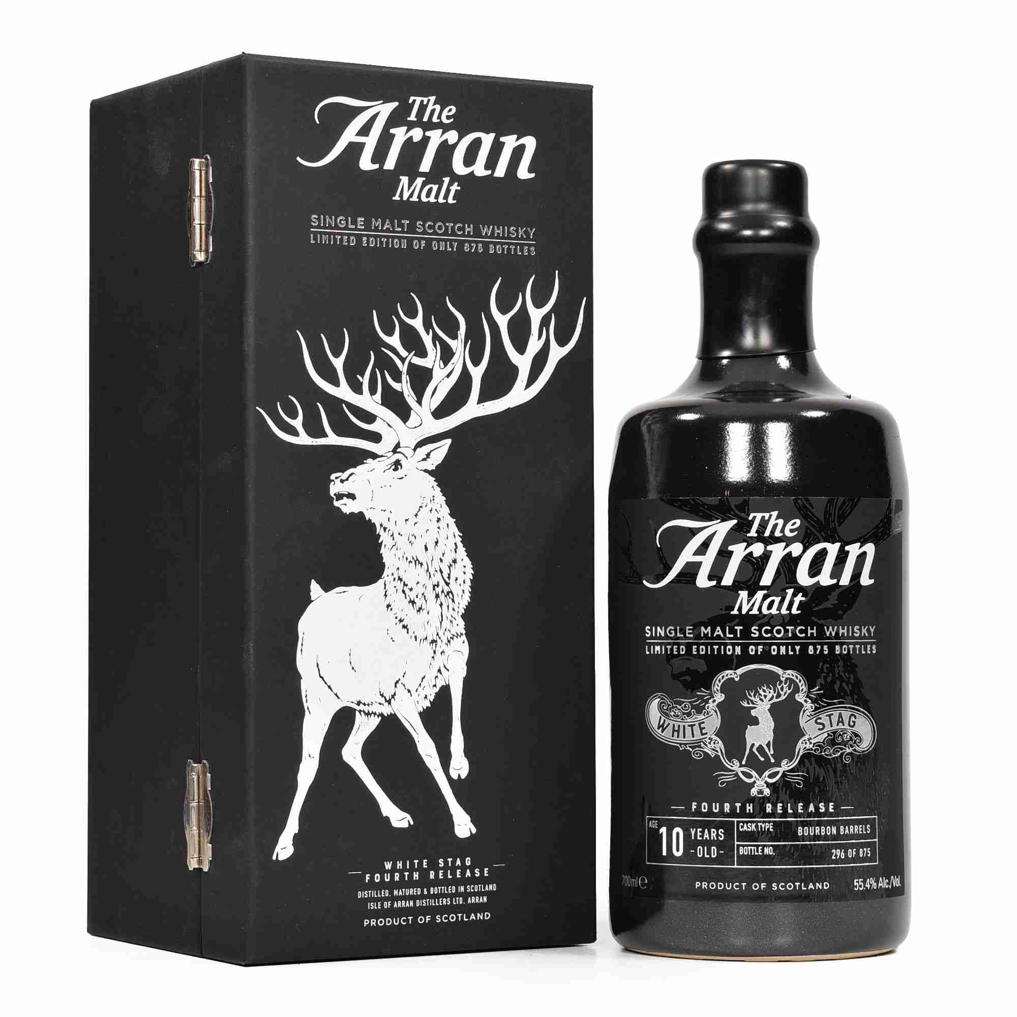 Arran White Stag Whisky series | bevvy®